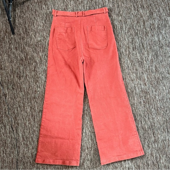 NICHOLAS Belted High Waist Wide Leg Trouser Pants  size 14 - Picture 2 of 6